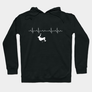 Climbing heartbeat Hoodie